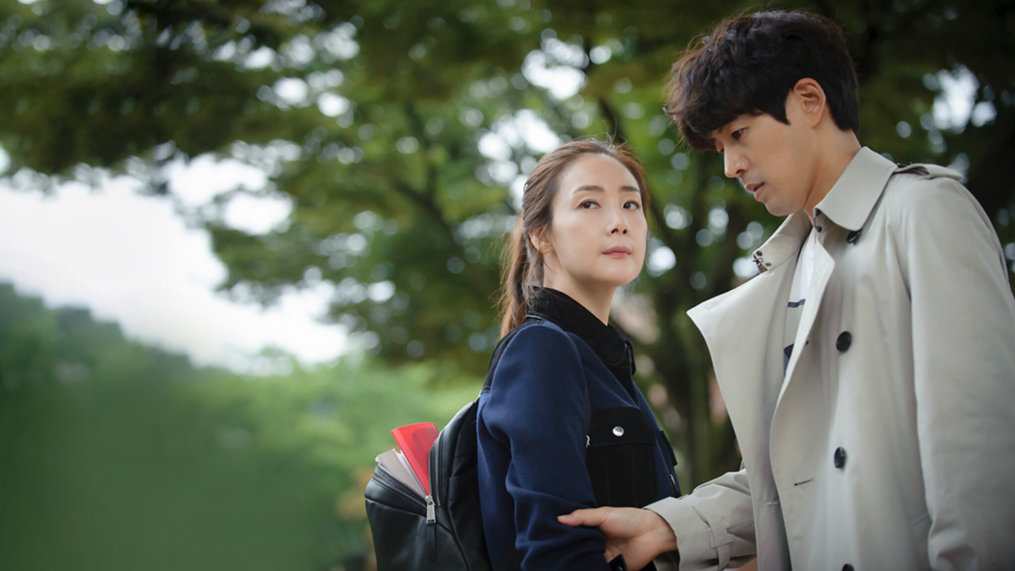 Poster Second 20s menampilkan Choi Ji-woo sebagai mahasiswa nontradisional