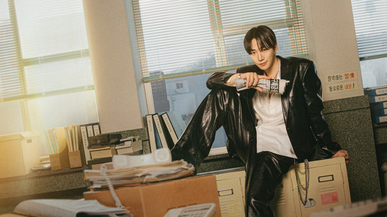 イ・ジュノ／キム・ミンハ　サイン　写真　韓国ドラマ　テプン商事　Netflix 韓国ドラマ「テプン商事」Netflix イ・ジュノ キム・ミンハ キャスト