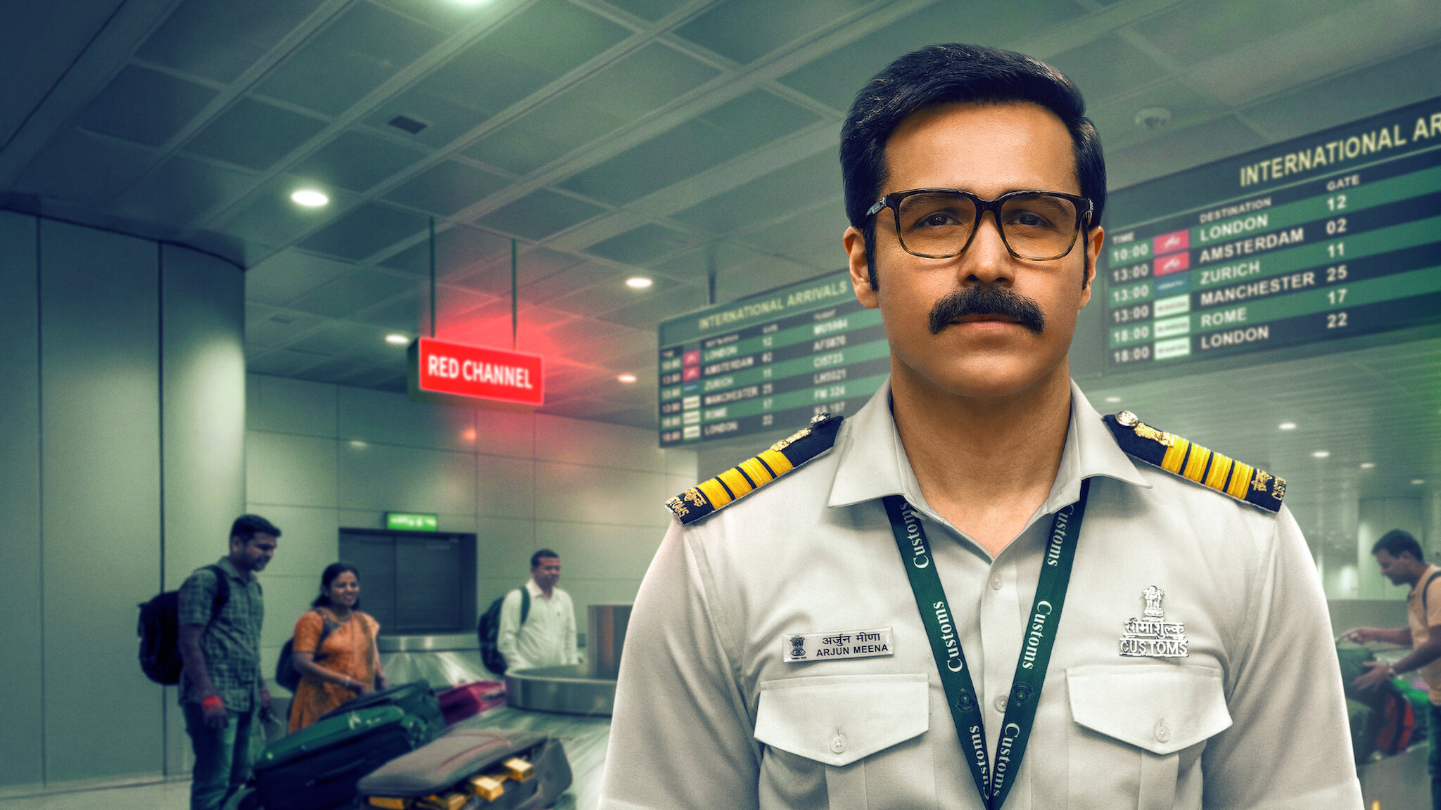 Official Netflix promotional image for Taskaree: The Smuggler's Web featuring Emraan Hashmi