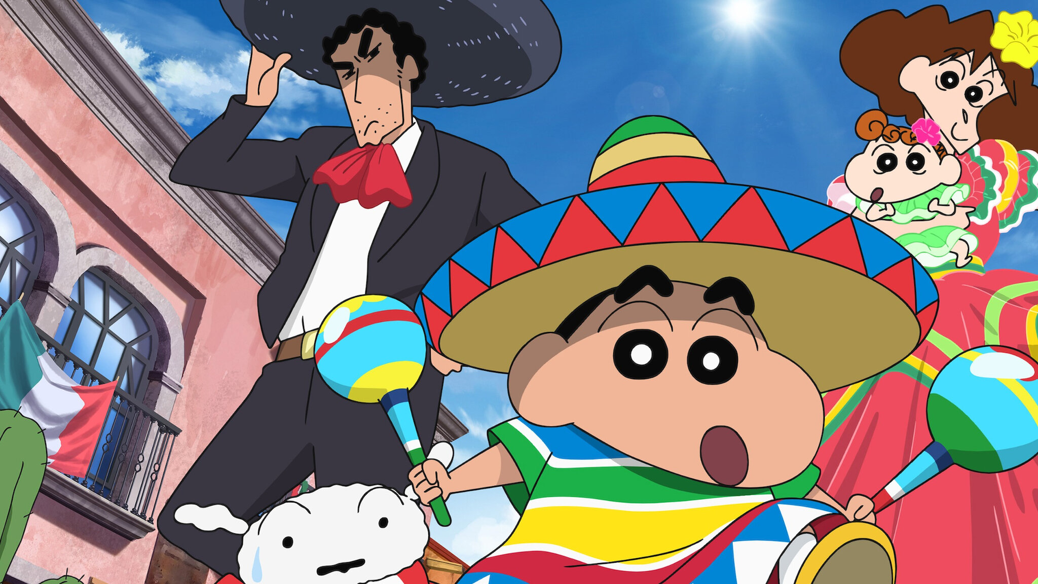 映画クレヨンしんちゃん オラの引越し物語～サボテン大襲撃～﻿を観﻿る