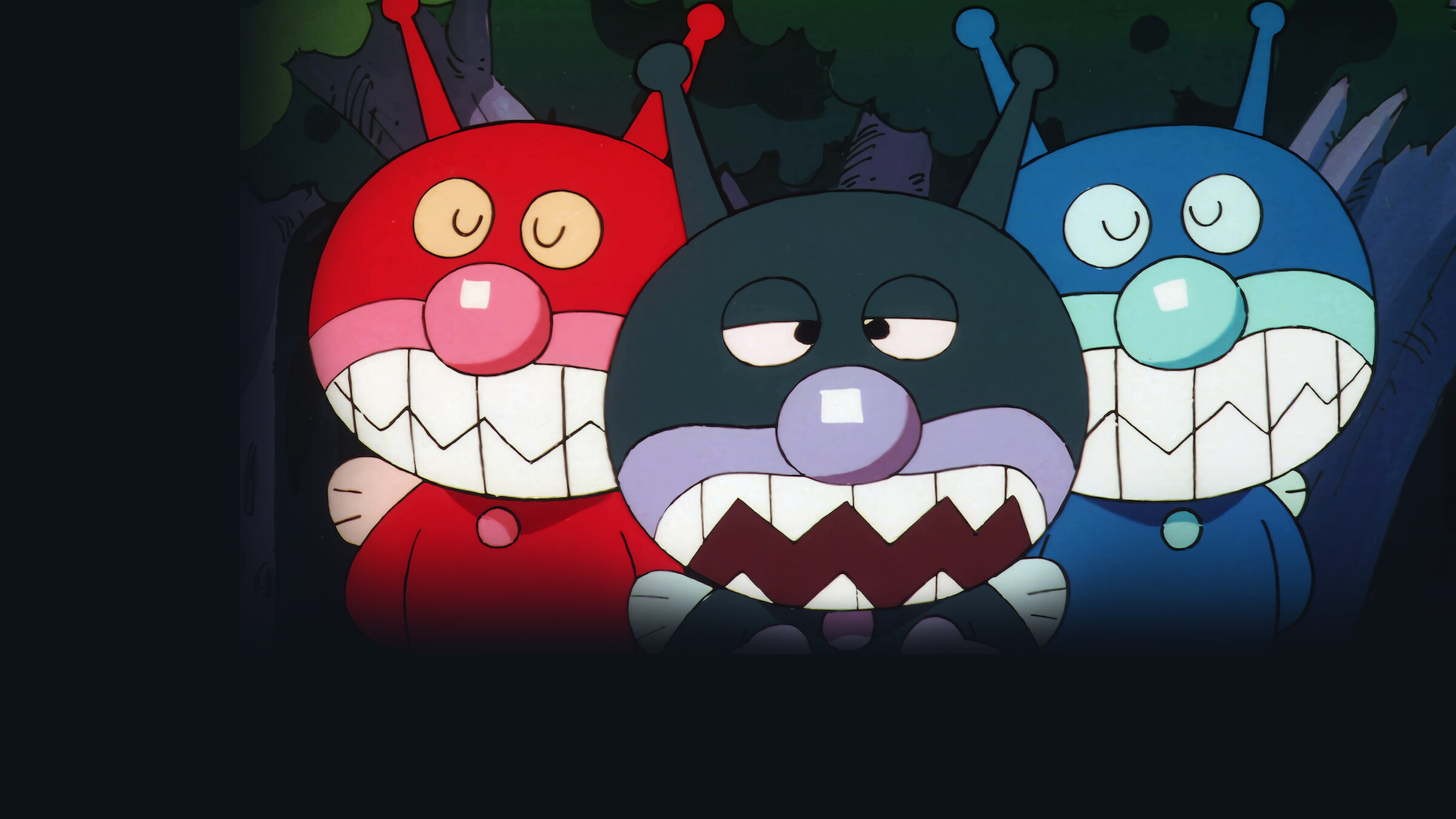 【バンキンマン　３点】 Anpanman: Baikinman and Triple Baikin Punch_hook_01_16x9 バイキンマン