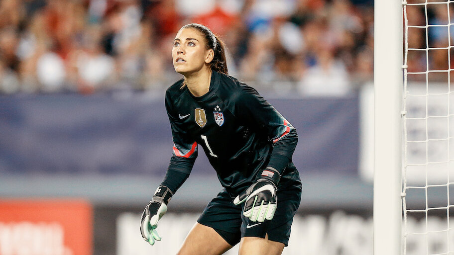 アメリカ女子サッカー代表 GK  ホープソロ　 証明書付き　直筆サイン入りフォト アメリカ女子サッカー代表 GK ホープソロ 美味しゅう 証明書付き