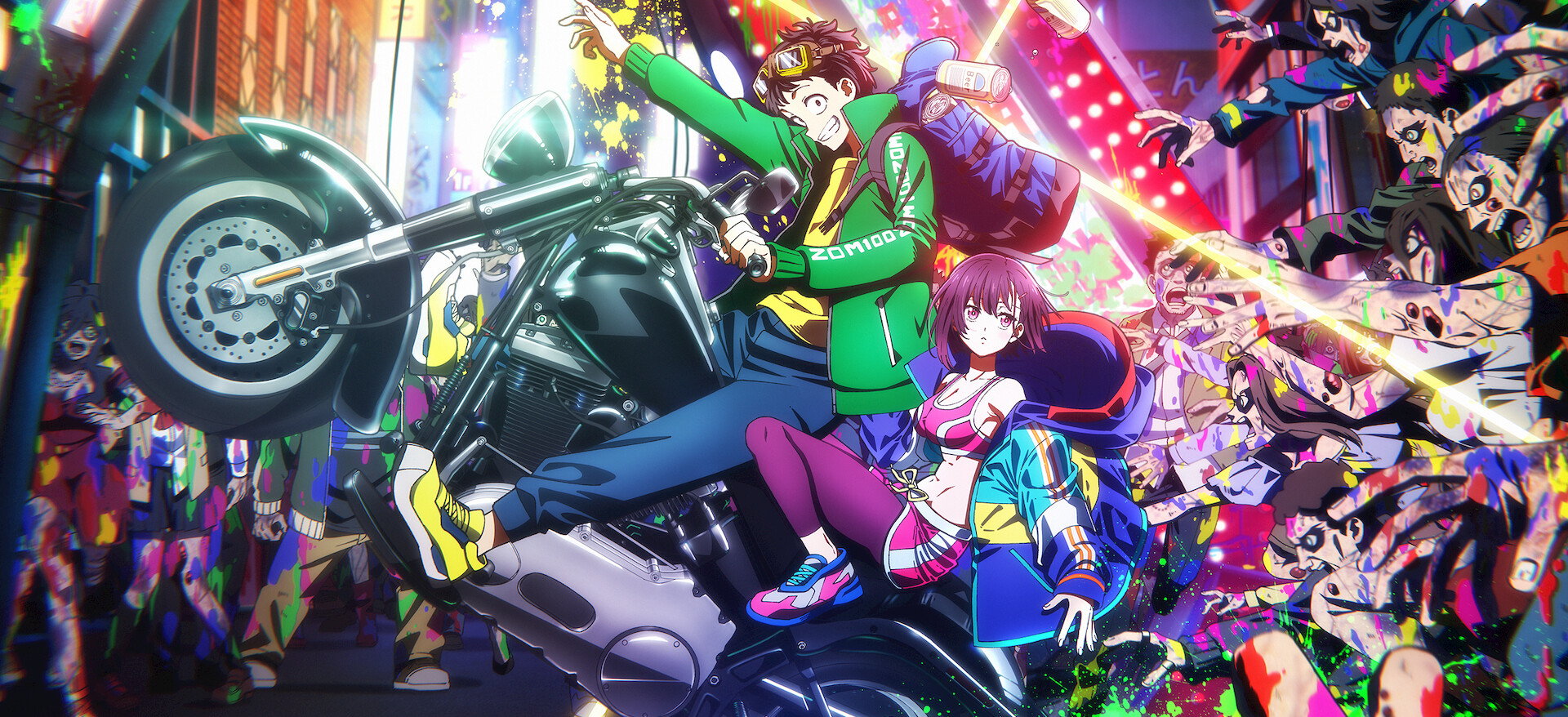 アニメ botic Zombies shiraga Taiki Watch Zom 100: Bucket List of the Dead | Netflix