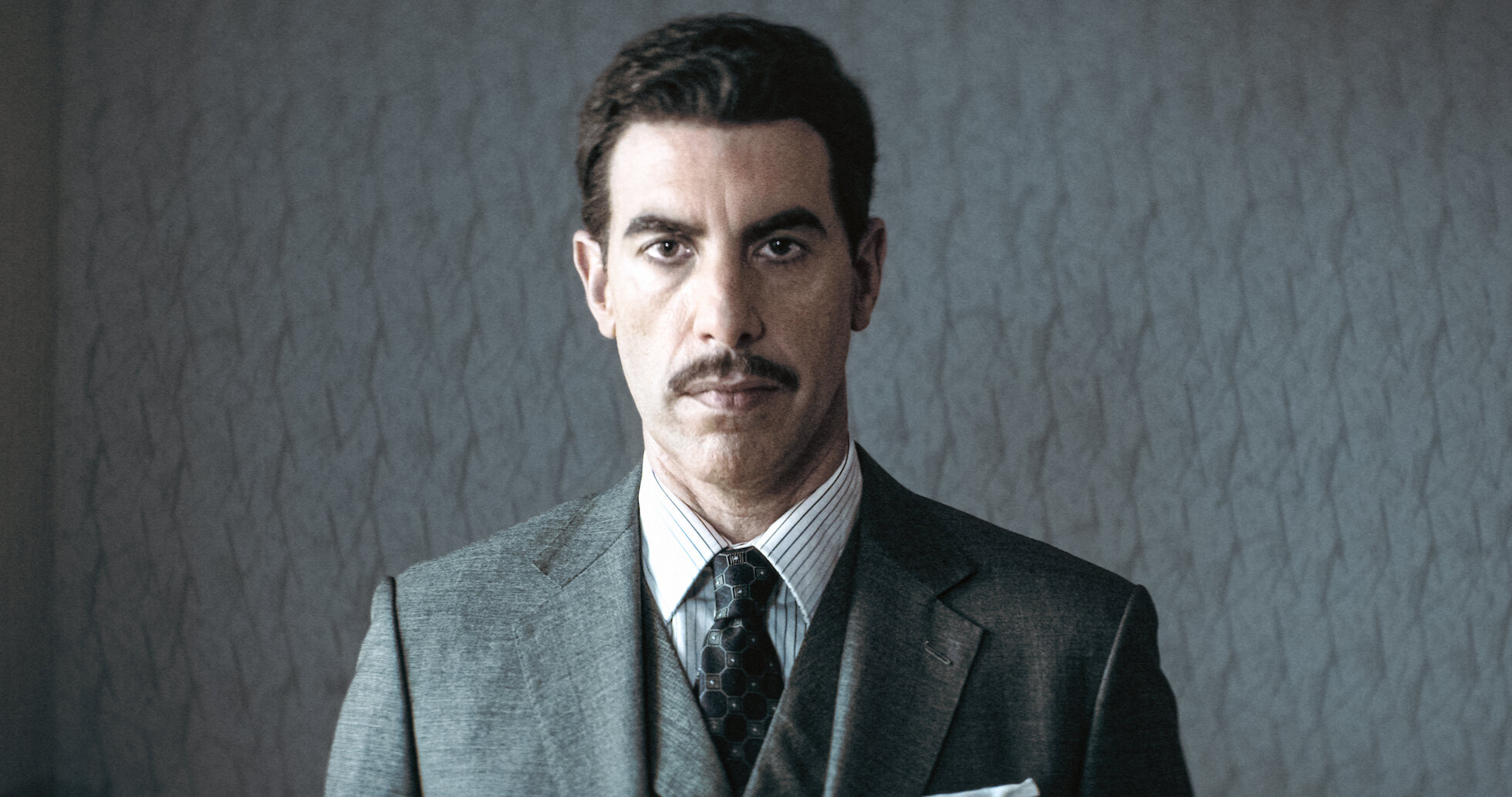 Sacha Baron Cohen portrays Eli Cohen in 2019 Netflix series The Spy. (Courtesy of Netflix)